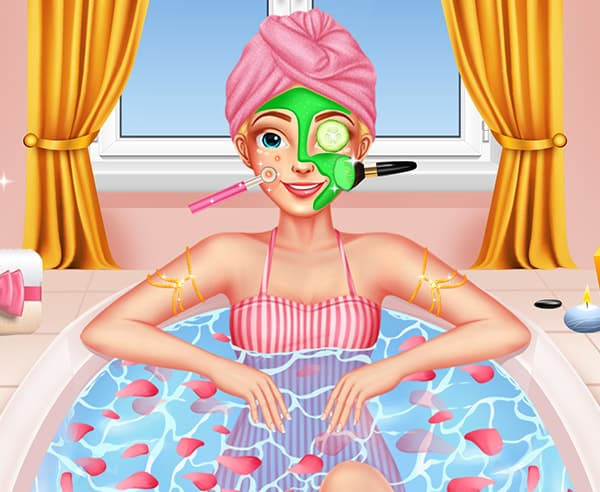 Play Now Ellie Summer Spa Beauty Salon